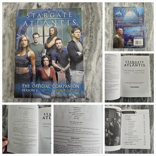 STARGATE ATLANTIS The Official Companion to Seasons 1, 2, 3 Sharon Gosling PB - Picture 6 of 9