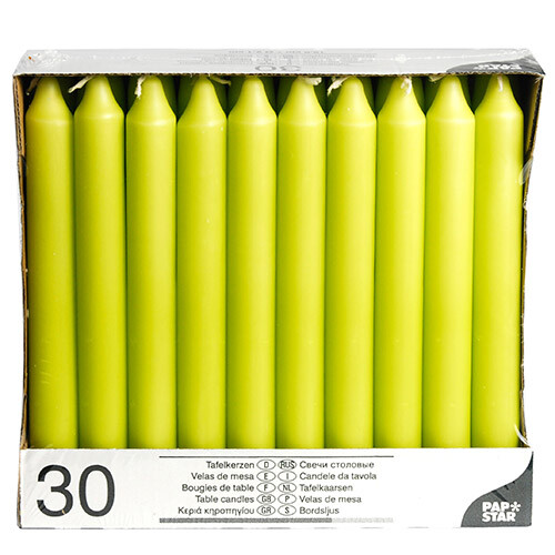 Tafelkerzen Spitzkerzen Leuchterkerzen Stabkerzen Ø2,1cm 19,6cm Tischdeko Kerze - Bild 22 von 28