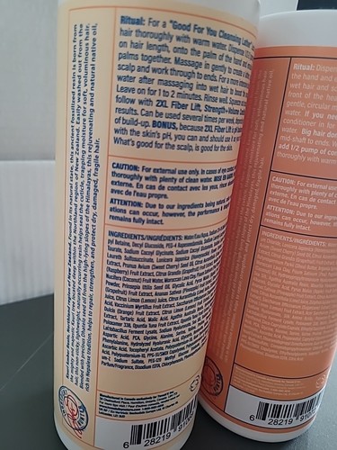 Tweak'd by Nature Fiber Lift Summer Lovin Shampoo & Conditioner Wig In A Bottle  - Picture 5 of 6