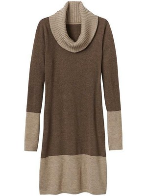 athleta cowl neck sweater dress