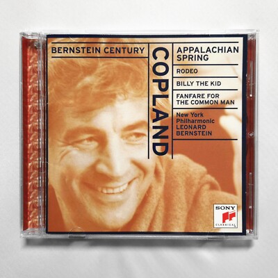 Copland Appalachian Spring Rodeo Billy The Kid Leonard Bernstein CD ...