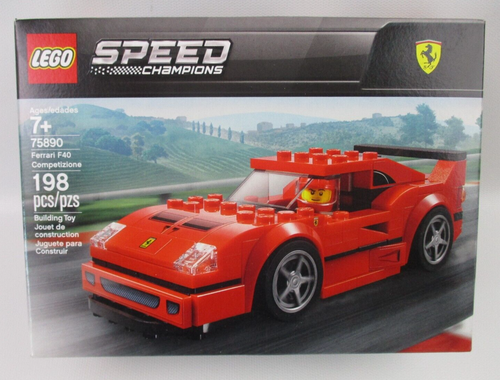 LEGO SPEED CHAMPIONS 75890 Ferrari F40 Competizione RETIRED Set NEW Sealed - Picture 2 of 5