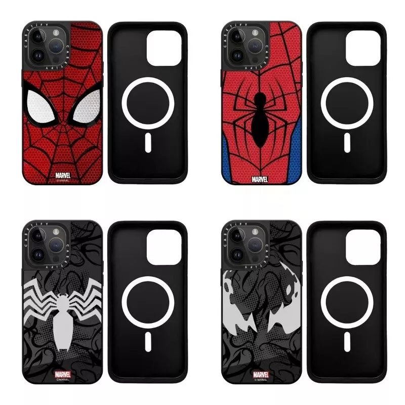 Casetify MagSafe Magnetic Spiderman Venom Case For iPhone 15 14