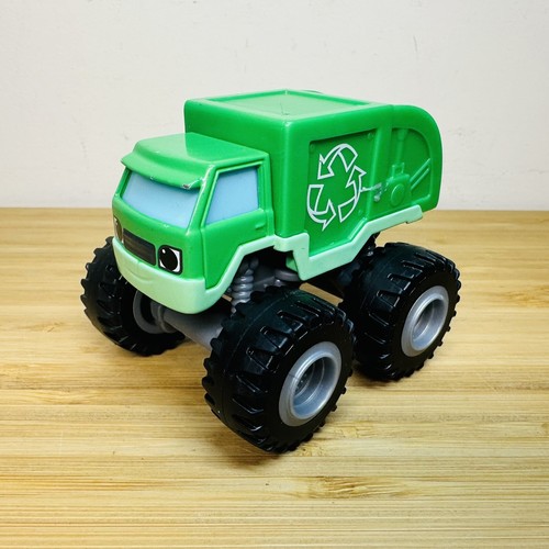 Reece Recycling Truck - Blaze and the Monster Machines Truck Diecast Metal - Picture 9 of 10