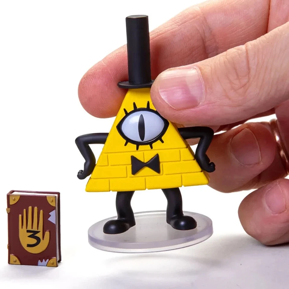 Gravity Falls Bill Cipher Figurine, Toy, Cartoon Character, Original - Image 4 of 4