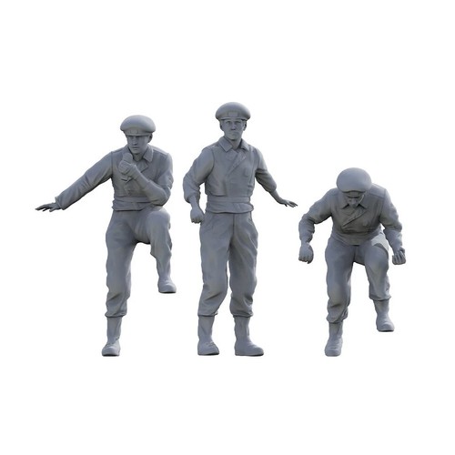 SSMODEL SSTR35902A 1/35 Modelo Militar Soldados Tanque Francés IMPRESIÓN 3D - Imagen 5 de 5