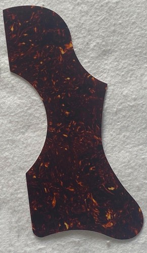 Für Gibson J45 & J50 Akustikgitarre selbstklebendes Schlagbrett, braun Schildpatt - Bild 3 von 5