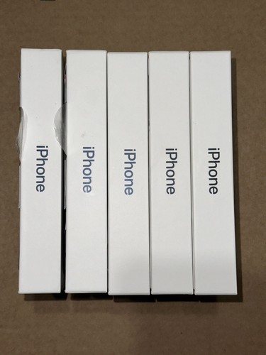 Apple iPhone SE 2022 3rd Gen 64GB - BOX & CABLE ONLY- Midnight - Picture 4 of 5