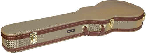Custodia per chitarra elettrica Crossrock Les Paul, custodia rigida ad arco superiore - Foto 10 di 35