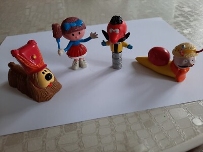 MANÈGE ENCHANTÉ. LOT DE 3 FIGURINES POLLUX .S.D/AB . VINTAGE