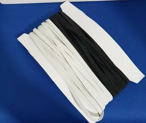 1/4 Zoll elastische Kombination WEISS & SCHWARZ 20 YARD insgesamt  - Bild 3 von 4