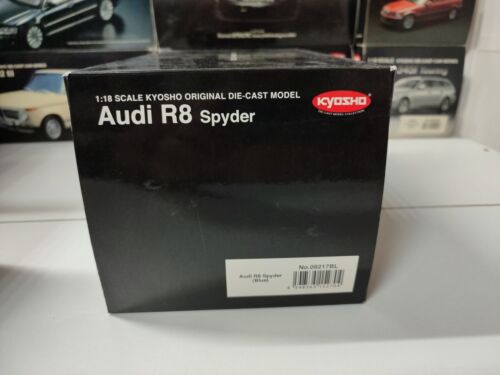 KYOSHO 1:18 AUDI R8 SPYDER BLUE - Imagen 23 de 24