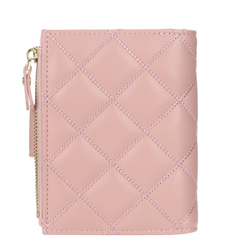 Cartera pequeña de cuero RFID para mujer con soporte para tarjetas de crédito billetera con cremallera monedero - Imagen 31 de 49