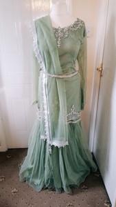 Anarkali Salwar Bollywood Desinger Suit Indiase Pakistaanse Kameez Bruiloft xq6TU5Yw