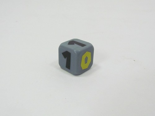 Nintendo Monopoly Gamer Super Mario Mini Figura Gris Game Die - Imagen 2 de 2