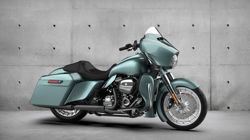 Spruce ABS Chin Spoiler Fit 2017+ Air-Cooled Harley Road Street Electra Touring - Foto 7 di 10