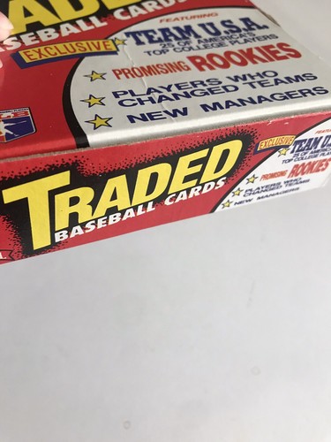 1991 Topps Traded Wax Box 36 Factory Sealed Packs Giambi Bagwell RC MLB Baseball - Imagen 3 de 4