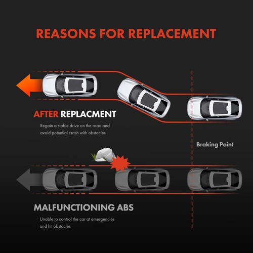 Sensor de velocidad de rueda ABS para Chevrolet Equinox GMC Terrain 2018-2020 delantero derecho/derecho - Imagen 5 de 9