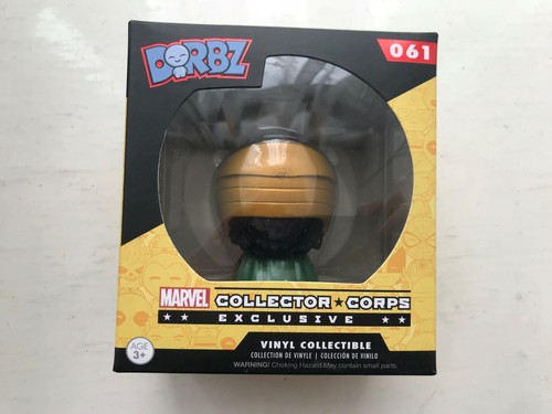 BOXED DORBZ LOKI #61 VINYL FIGURE MARVEL COLLECTOR CORPS EXCLUSIVE - Picture 3 of 3