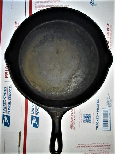 Vintage National Wagner Ware Sidney O 1359 D #9 Cast Iron Frying Pan Skillet 9 - Picture 4 of 6
