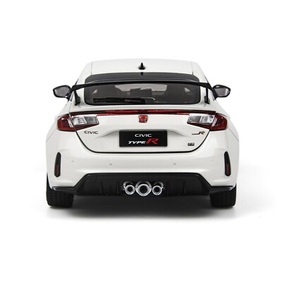 1:18 Scale Paudi Honda Civic Type-R 2023 FL5 White Diecast Model