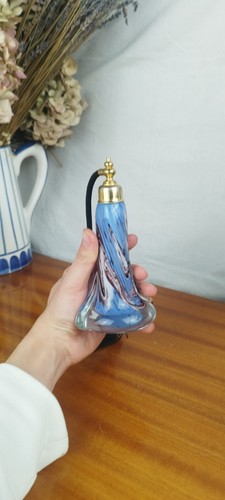 Alter Parfüm Sprühflakon aus Muranoglas, funktionsfähig - Bild 2 von 9
