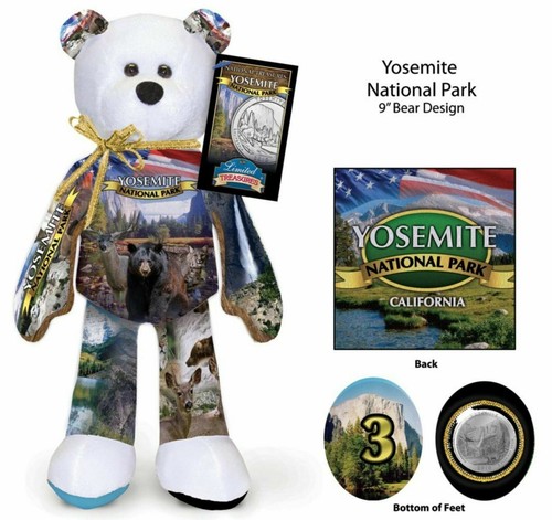 3 National Park quarter bears - 16 different ones available - Picture 6 of 7