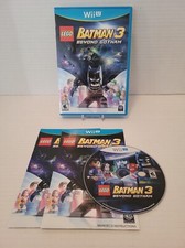 LEGO Batman 3 Beyond Gotham Nintendo Wii U - 2014 - CIB w/Manuals