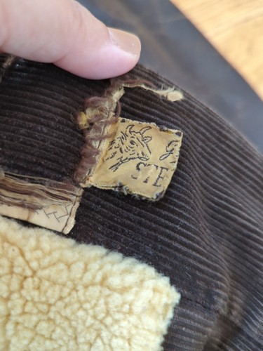 1950s 1940's Genuine Steerhide Bomber Flight Jacket Brown Vintage Authentic - Picture 5 of 20