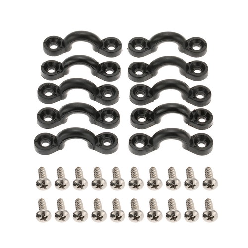 10 Stück Praktisches Tri-Grip Tri-Fold Nieten Gummi Unterlegscheiben Kit für Boot V6H3 - Bild 4 von 11