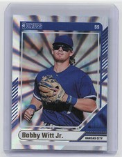2024 Panini Donruss #1 Bobby Witt Jr. Holo Laser