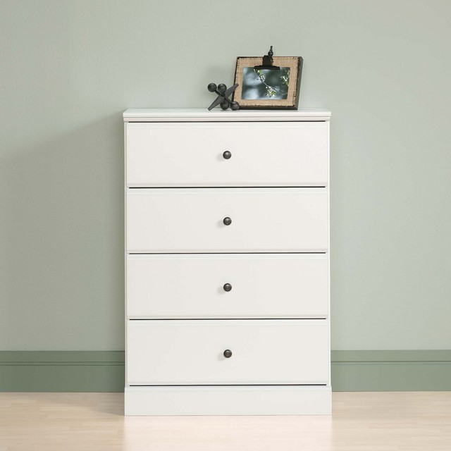 Sauder Parklane 4 Drawer Chest Soft White Finish For Sale Online