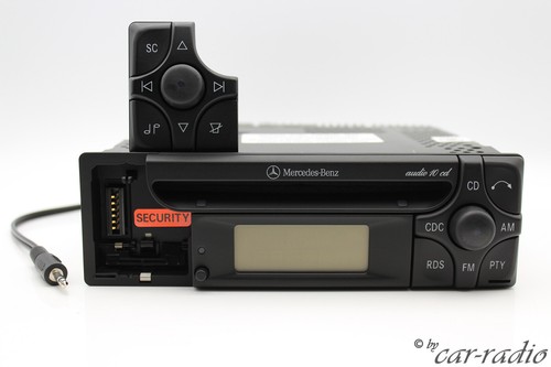 Mercedes R129 Radio Audio 10 CD MF2199 MP3 AUX-IN SL-Klasse W129 CD-R Autoradio - Bild 6 von 12