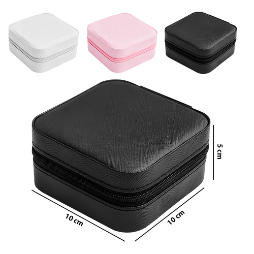 Small Portable Jewellery Box Storage Organizer WomenGirl Exquisite high-end Gift - Picture 19 of 57