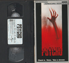 Psycho (VHS, 1999) Vince Vaughn, Julianne Moore, Anne Haney, William H. Macy, Ro