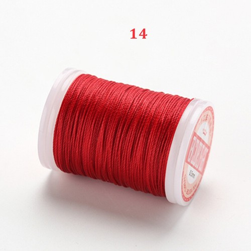 120m/roll Round Polyester Cord Rope DIY Craft 0.5mm Strong Leather Sewing - Picture 38 of 46