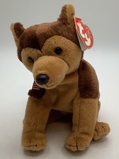 Beanie Babies Ty Plush/Stuffed Dog Courage 2001 City of New York Made in China