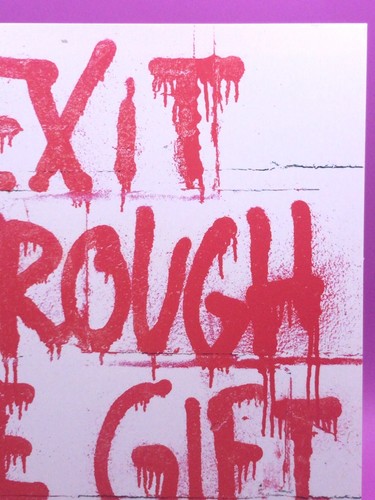 Exit Through the Gift Shop Banksy Movie screening invitation 2010 Street Art - Picture 3 of 6