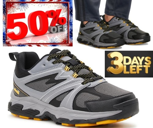 Scarpe da corsa Avia da uomo taglia 8,5 Talus robuste da passeggio grigie NUOVE - Foto 15 di 24