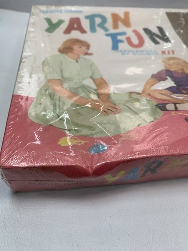 Kids Craft Creative Corner Yarn Fun Playful Pony Needlework By Number Kit Frame - Picture 14 of 15