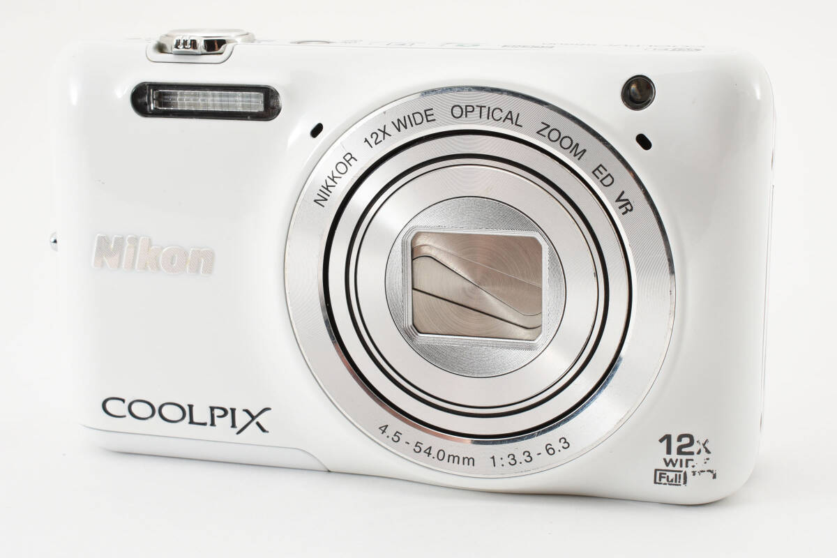 Nikon Coolpix S6600 Compact Digital Camera white16MP 12 x Nikon Coolpix S6600 Compact Digital Camera white16MP 12 x