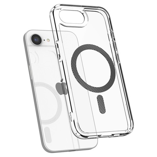 For iPhone 16e Case | Spigen Ultra Hybrid Mag Fit Clear Case - Picture 23 of 44