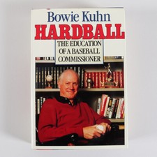 Bowie Kuhn Signed Book MLB Commissioner - COA JSA