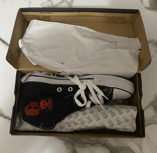 Zero LTD HI Black/White Size 7.5 Skateboard Shoes NIB RARE - Picture 7 of 8
