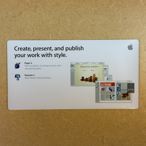 Zestaw 4 bardzo fajnych naklejek z lat 90-tych firmy Apple Computer / Vintage Internet - Zdjęcie 6 z 8