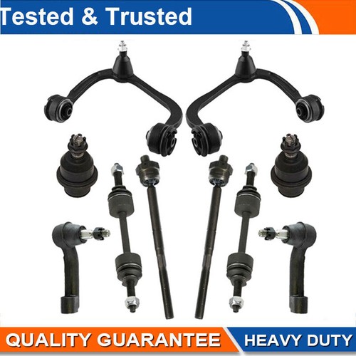 For 2009-14 Ford F-150 4WD Front Tie Rod End Link Control Arm Ball Joint 10 pcs - Picture 1 of 8