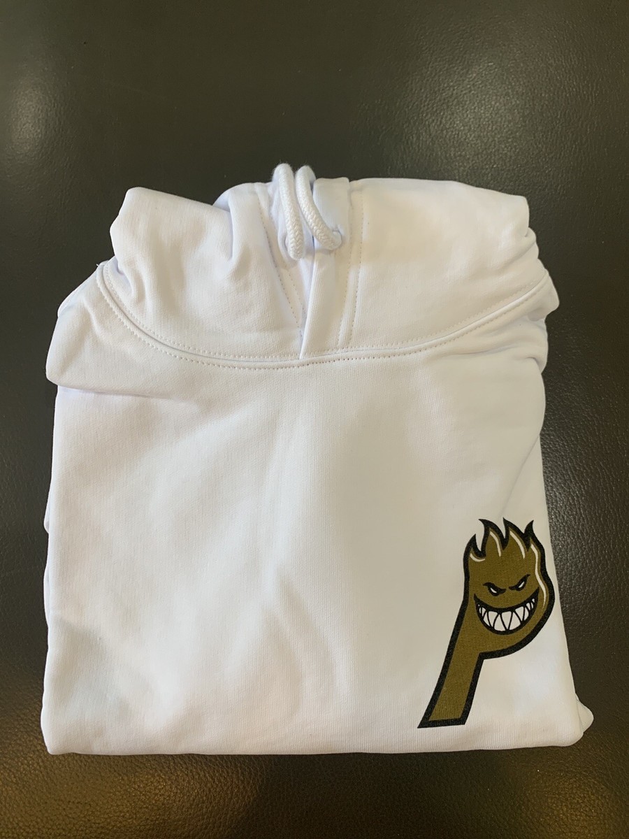 PALACE SPITFIRE LIVE TO BUN HOOD WHITE | eBay