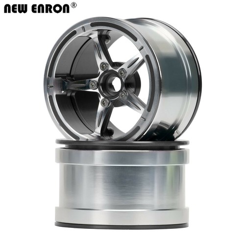 2.2" Alloy Beadlock Wheel Rim For 1/10 RC Axial SCX10 II 90046 Wraith YETI TRX4 - Picture 29 of 47