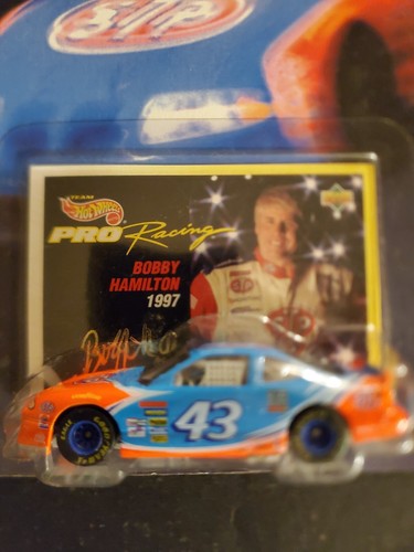 1997 Hot Wheels Pro Racing 1/64 Bobby Hamilton #43 STP Pontiac Grand Prix - Picture 2 of 6