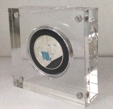 Proffesional Coin Display Holder Case 2.95x2.95x1.01 inch 